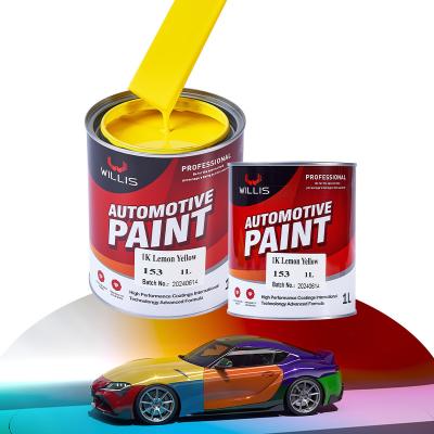 China Revestimiento metálico epoxi anti arañazos 1K Pintura para automóviles Para mezclar el marco de automóviles Pintura para automóviles Pintura para carrocería de automóviles en venta