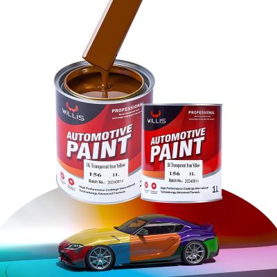 Chine Appareil 1K Touch Up Peinture pour les rayures de voiture Violet Rouge Noir Blanc Couleur acrylique Peinture automobile Spray Peinture diluant à vendre