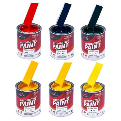 Chine Peinture solide 2K pour la réparation et la finition automobile résistante aux produits chimiques et aux intempéries à vendre