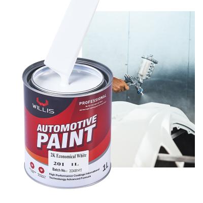 Chine ODM Solid 2k White Peinture automobile,Peinture de finition automobile,Peinture à pulvérisation acrylique,Fabricant de peinture automobile à vendre