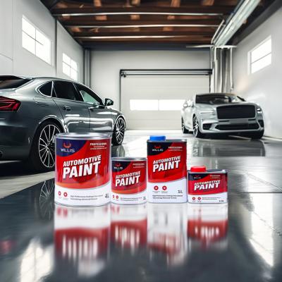 Cina L'alta automobile di durezza Refinish la pittura, specchio come la pittura di spruzzo metallica dell'automobile in vendita