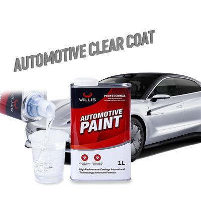 China Transparent OEM Liquid Coating Clear Coat Spray Paint For Cars for sale