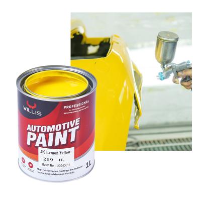 China High Performance 2K Solid Paint with Acrylic Resin for Spray Application and 2 Years Shelf Life for sale