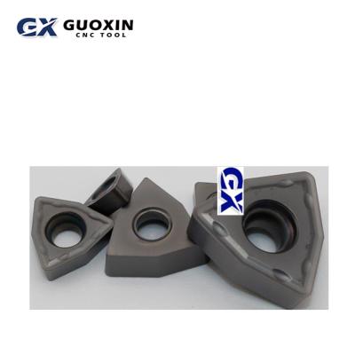 China WCMX/WCMT030208/040208/050308/06T308/080412 U Drill CNC Cutting Tool WCMT080412-SF LF6018 Insert for sale