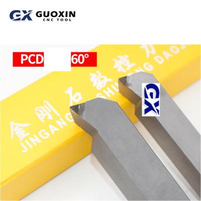 China PCD Turning Tool Threading Tool Holder Turning Square 12/14/16/20/25 55/60 Degree Internal Thread PCD Turning Tool External Turning Tool for sale