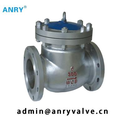 China Butt Welded API 6D Check Valve Stellite Overlay Disc Stainless Steel for sale