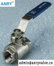 Chine 2 morceaux SS316 1000WOG BSP Robinet à tournant sphérique de solides solubles pour l'utilisation de ménage à vendre