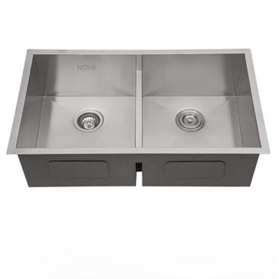 China Without Faucet Factory Price Design Product Kitchen Sinks New 2021 New Model Stainless Steel Sinks Handmade Under Mount Kitchen Sinks for sale
