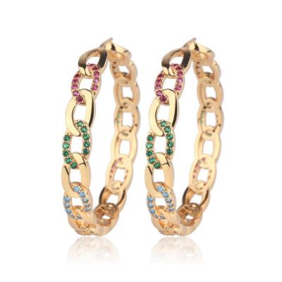 China FASHIONABLE personality exaggerate C-shape rhinestone gold plated earrings women inspired big earrings women personality earrings for sale