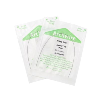 China Yiwu Selling Yiwu Scallop Consumables Niti Arch Niti Titanium Wires Dental Regional Hot Elastic Super Orthodontic Niobium Titanium Wires for sale
