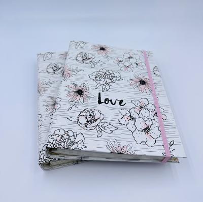 China Matte Lamination Organizer Custom Hard Cover Spiral Binding Notebook Planner with Daily Weekly Calendar Diary Diary for sale