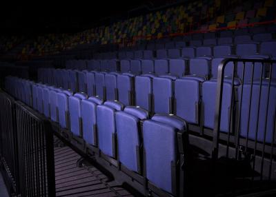 Chine Stade démontable de profil mince posant l'allocation des places à gradins escamotable pour des arts du spectacle à vendre