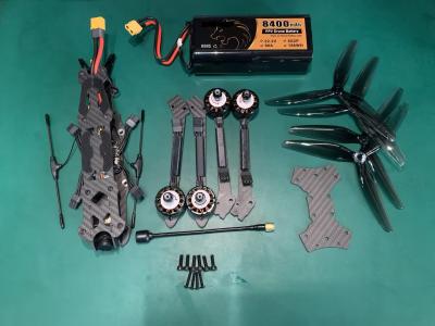 China Kit de dron FPV con control remoto de 10-13 pulgadas con cámara Caddx y transmisión de imagen Foxeer Reaper VTX Frecuencia 915M o 750M en venta