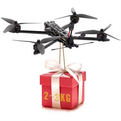 中国 黒いFPVレーシングドローン 長い45分間の飛行時間 FC BL F405 ESC F60 Blheli S 60Aスタック 販売のため