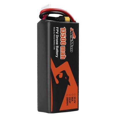 China 6S3P 22.2V 13500mAh Lithium Battery Molicel P45B for 7inch 10inch FPV Drone Connector Type XT60/XT90-S/EC5/EC3/Deans Etc for sale