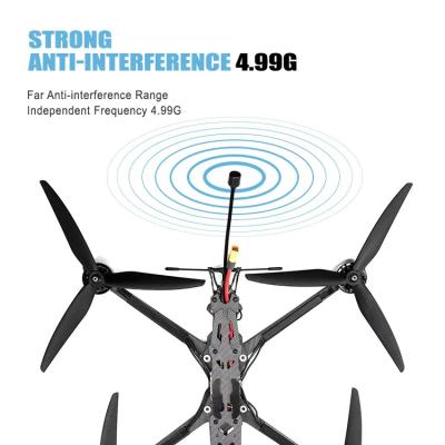 China Drone de carreras FPV de largo alcance de 15 pulgadas 5.8G 3W VTX 80A Stack 915ELRS VRX 7KG Carga pesada con cámara de visión nocturna en venta