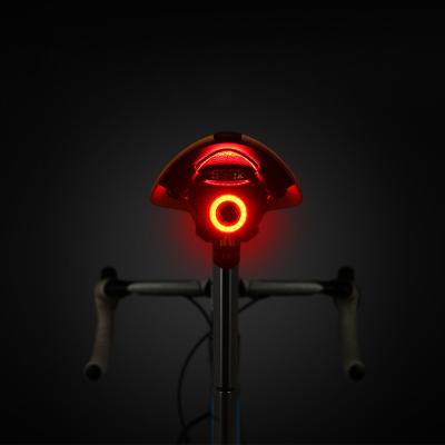 China ABS IPX6 USB Rechargeable Smart Sensing Auto Brake Bike Tail Waterproof Led Light Light for sale