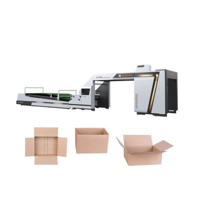 China Food Wylong HLG High Speed Corrugated Flute Laminating And Cardboard Flute Laminating Machine for sale