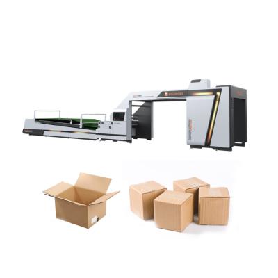 China Food Wylong HLG Automatic Corrugated Flute Automatic Flute Laminating Machine for sale