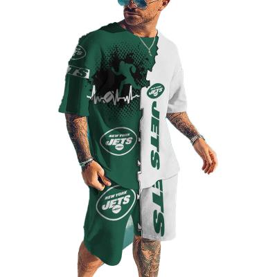 China QUICK DRY Wholesale Custom Sublimation T Shirt Ensemble T-Shirt Et Short En Lin Pour Hommes T-Shirt and Shorts for sale