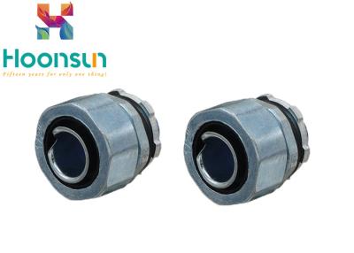 China Prenda impermeable hermética IP68 del conector del conducto de la aleación hexagonal del cinc en venta
