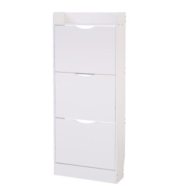 China Simple modern storage cabinet shoe rack (height) family 17cm home entryway super thin adjustable large capacity small for sale