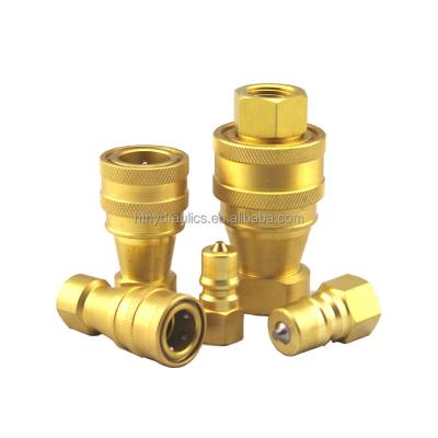 China Connect Pipes Narrow Type Brass Stainless Steel Hydraulic Quick Coupling Connector Camlock Hydraulic Coupling for sale