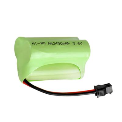 Chine 3,6 cycle profond rechargeable du paquet 2400mAh aa de batterie de Nimh de volt à vendre