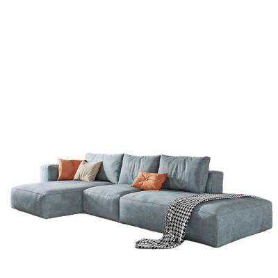 China (Other)China Wholesale High Quality Modern Design Adjustable L Shape Corner Sofa Set For Living Room Fabric Sectional Sofa for sale