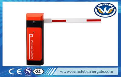 China Barreira de estacionamento da porta automática solar resistente do crescimento do balanço do mecanismo de acesso do veículo do leitor de cartão do motor da C.C. à venda