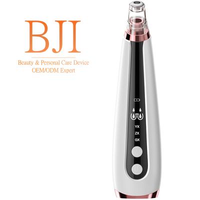 China 2021 Acne Treatment Acne Remover Face Remover Mini Rechargeable Blackhead Remover Kit for sale