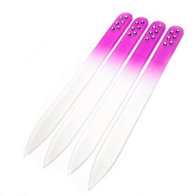 China Eco-Friendly Professional Nail Art Tool Helps Seal Natural Keratin Sets Crystal Glass Nail File for sale