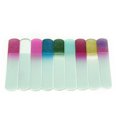 China High Quality Custom Colored Professional Callus Pedicure Tool Glass Foot File Eco-friendly Remover Eco-Friendly for sale