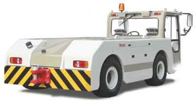 China Diesel Aircraft Tow Tractor , Blue Color Steel Seated Tow Tractor For Airport for sale