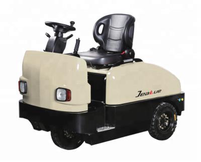 China 2ton 3ton 6ton Water-proof Low gravity center Low noise and non-pollution seated electric tow tractor for cheap sale for sale