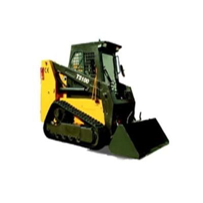 Chine TS100 100Hp petit poids de machine des chargeurs 4280Kg de dérapage de pompe hydraulique de chargeur d'embout avant à vendre