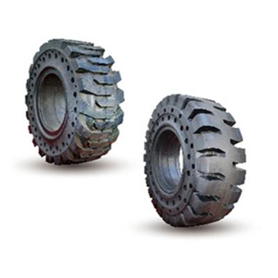 China High Efficiency Solid Pneumatic Forklift Tires / Solid Rubber Forklift Tires for sale