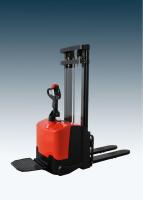 China AC Motor Power Walkie Stacker Forklift Rigid Frame With Lift Height 3500mm for sale