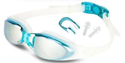 China Gafas adultas de la nadada del diverso diseño con mantenimiento fácil de la correa ajustable en venta