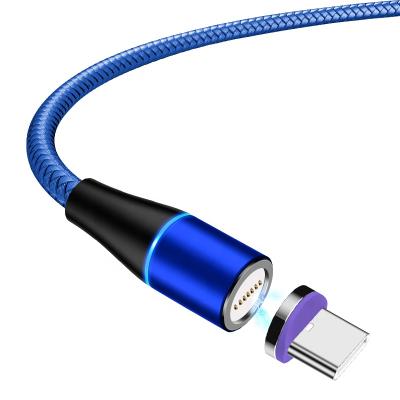 China Speed Adsorption Design Fast Charging Magnetic Fast Charging Cable For iPhone Samsung Huawei Mobile Phone for sale