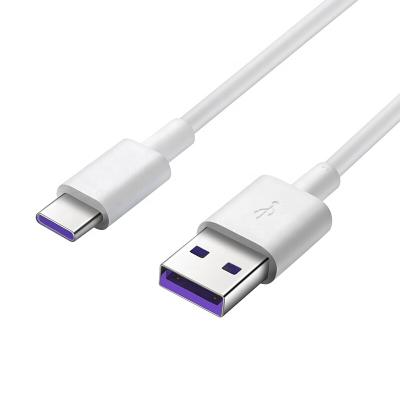 China Wholesale 5A Speed Supercharger USB Fast Charging Type C Charger Cable For Huawei Mate 20 PRO Fast Charging Cable P40 Cords for sale