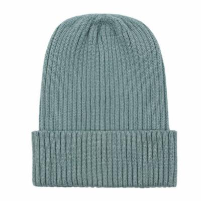 China breathable & Customized Popular Color Winter Fashion Raincoat Adult Knitted Acrylic Beanie for sale