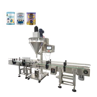 China Hign Speed And Accuracy Ce Approved Food Grade Linear Automatic Double Head Powder Weighing And Packing Machine for sale