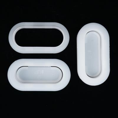 China Environment protection plastic handles for corrugated carrying packaging box PP/PE/ABS Large Capacity and Portable Dust Buckle for sale