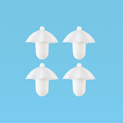 China Good Sealing Umbrella Factory Direct Selling Small Red Wine Bottle Stopper Glass Bottle Stopper Cover for sale