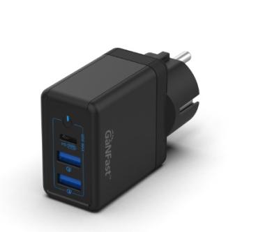 China Universal 65w Fast Charging Gan Charger Mass Wire Multi Chargers With USB-C And USB-A Adapter PD for sale