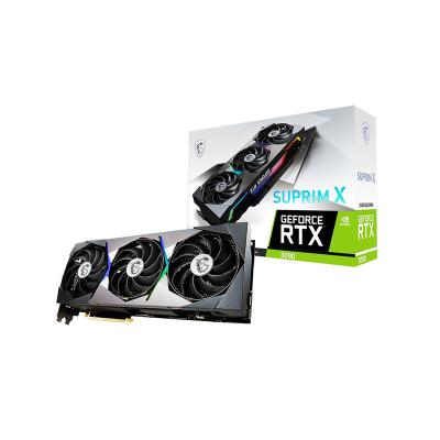 Китай Видеокарта MSI NVIDIA GeForce RTX 3090 SUPRIM 24G с поддержкой OverClock 24GB GDDR6X для игры продается