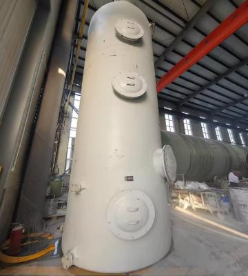 China Torre de depuração de gases residuais fortes Frp / Torre de absorção de ácido sulfúrico à venda