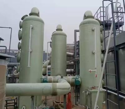 Cina Torre di desolforazione chimica Torre di depurazione dei gas di assorbimento dei rifiuti di FRP industriali in vendita