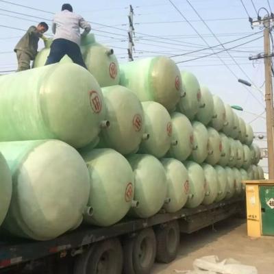 China Customized Panel Thickness FRP Chemical Storage Tank , FRP Storage Tank , for Liquid Storage Applications for sale